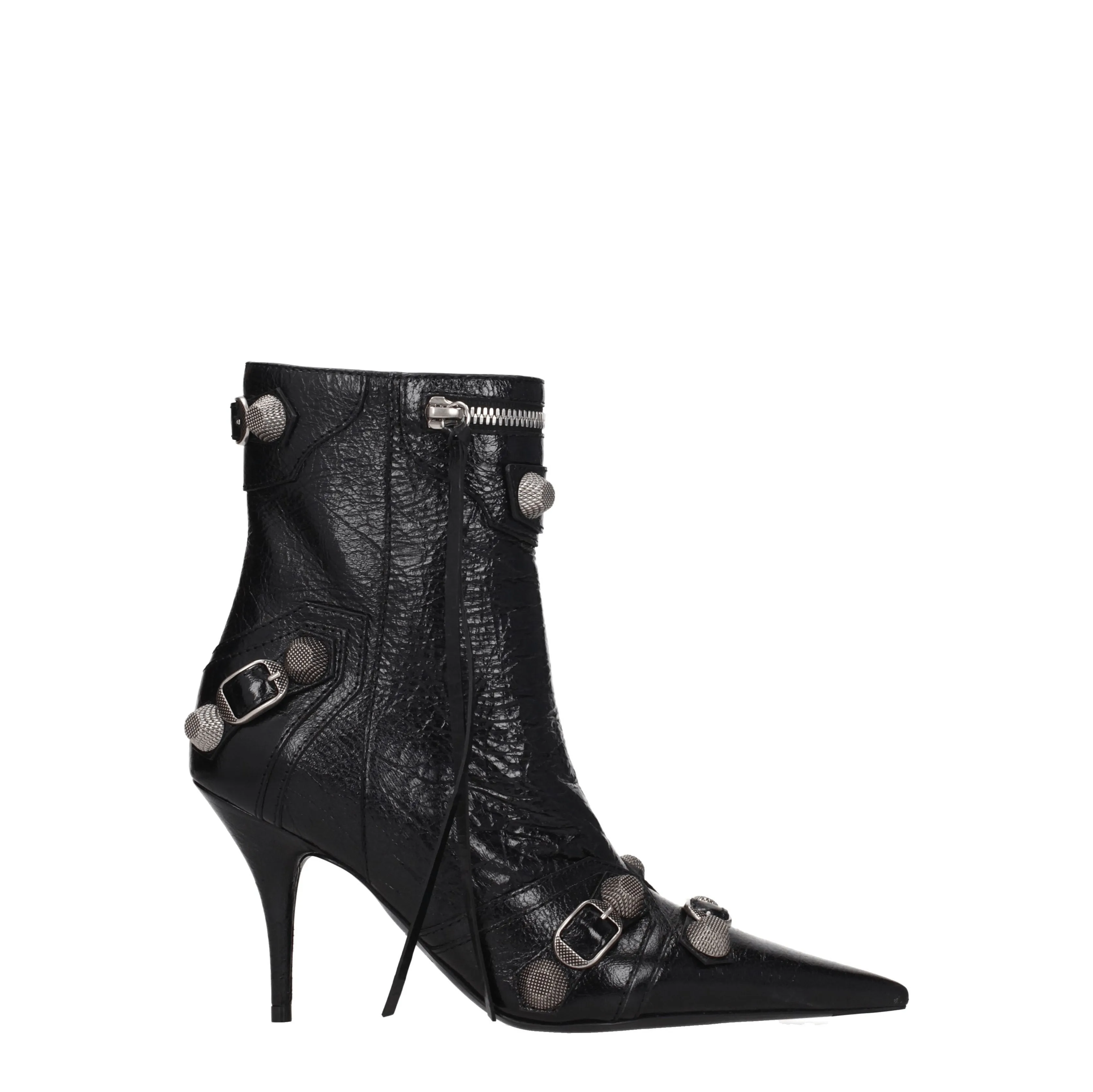 Balenciaga Femmes 's Bottes en cuir noir