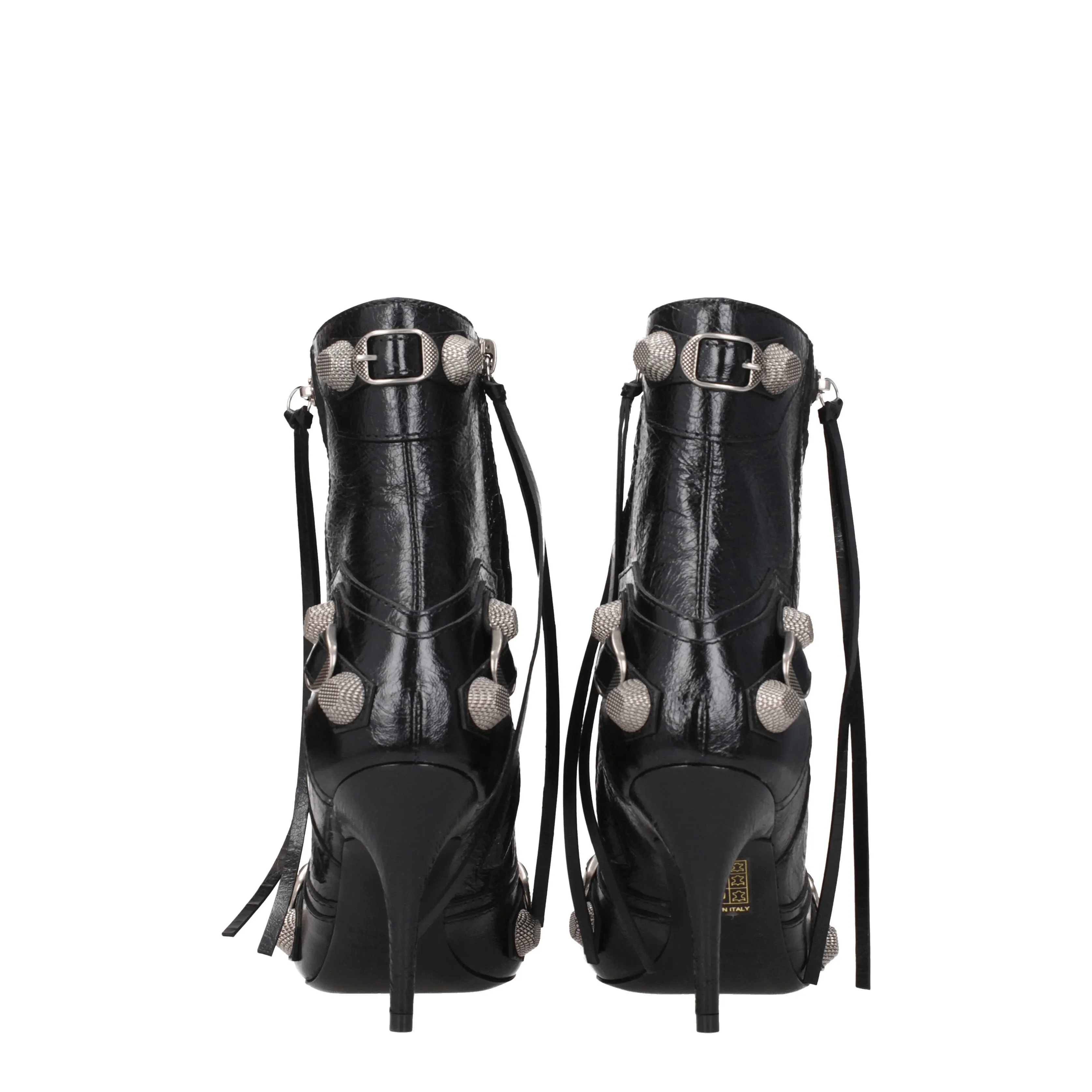 Balenciaga Femmes 's Bottes en cuir noir
