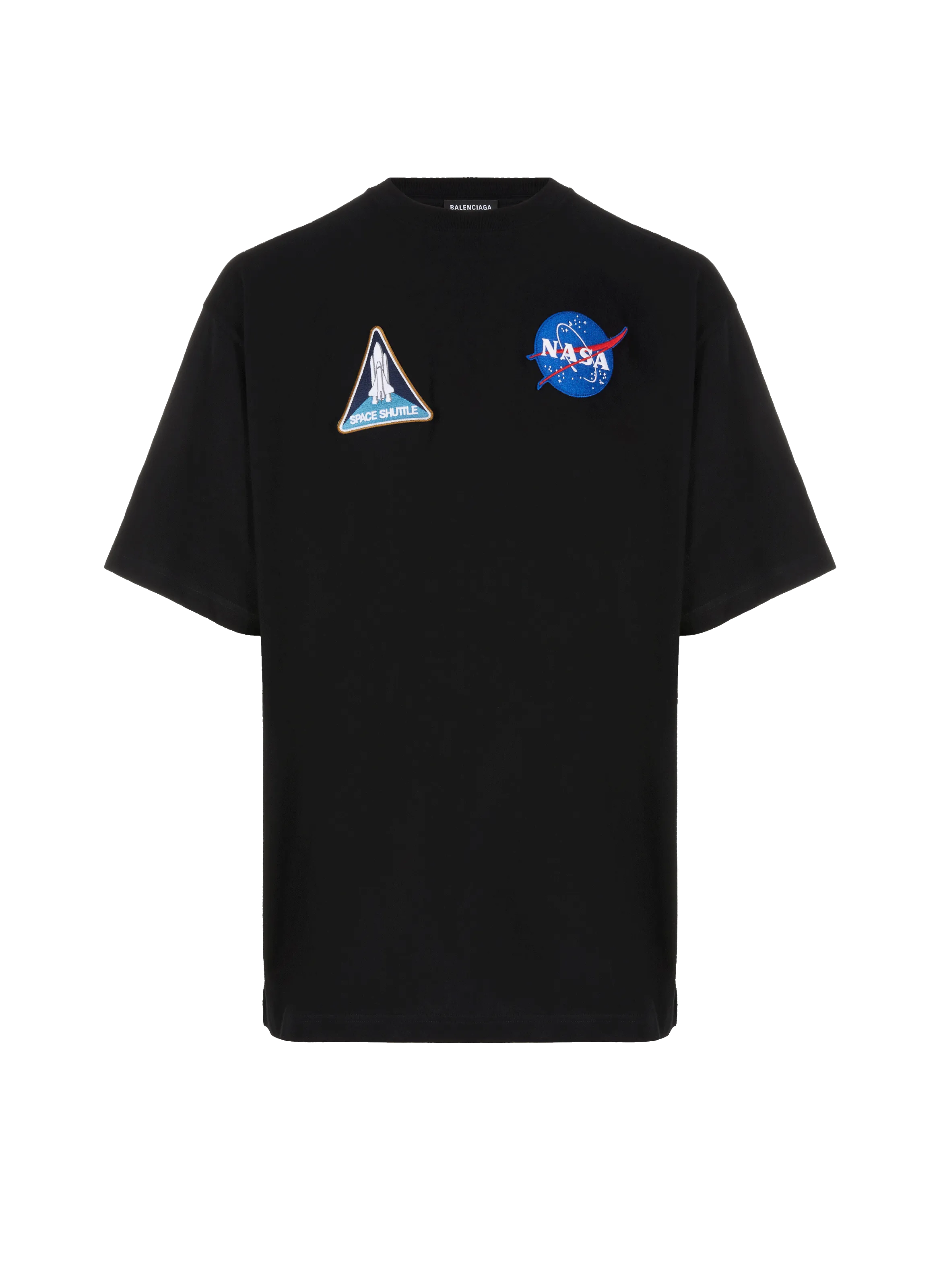 BALENCIAGA  T-shirt Space en coton - Noir