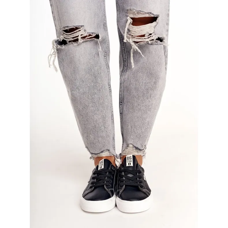 Baskets Femme Big Star Noir EE274315 le noir