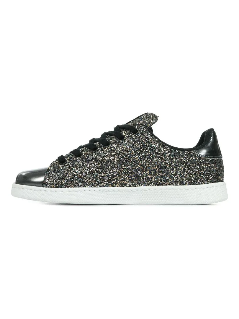 Baskets Victoria Deportivo Tennis Glitter Y Espero - gris anthracite