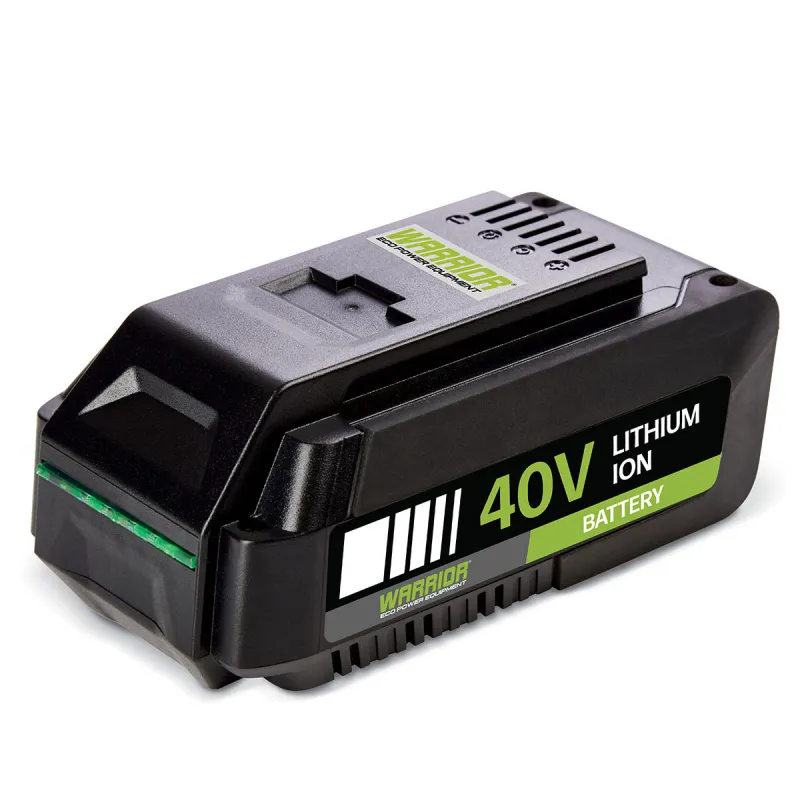Batterie Lithium 40V 2.5Ah Longue durée WARRIOR Voyant LED indicateur de charge Compatible gamme 40V Charge Rapide