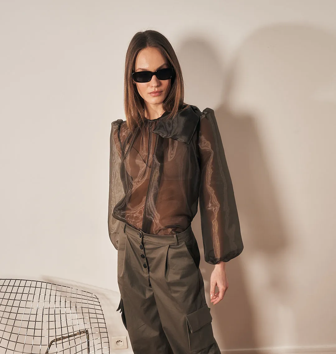 Blouse gros noeud SORBONNE