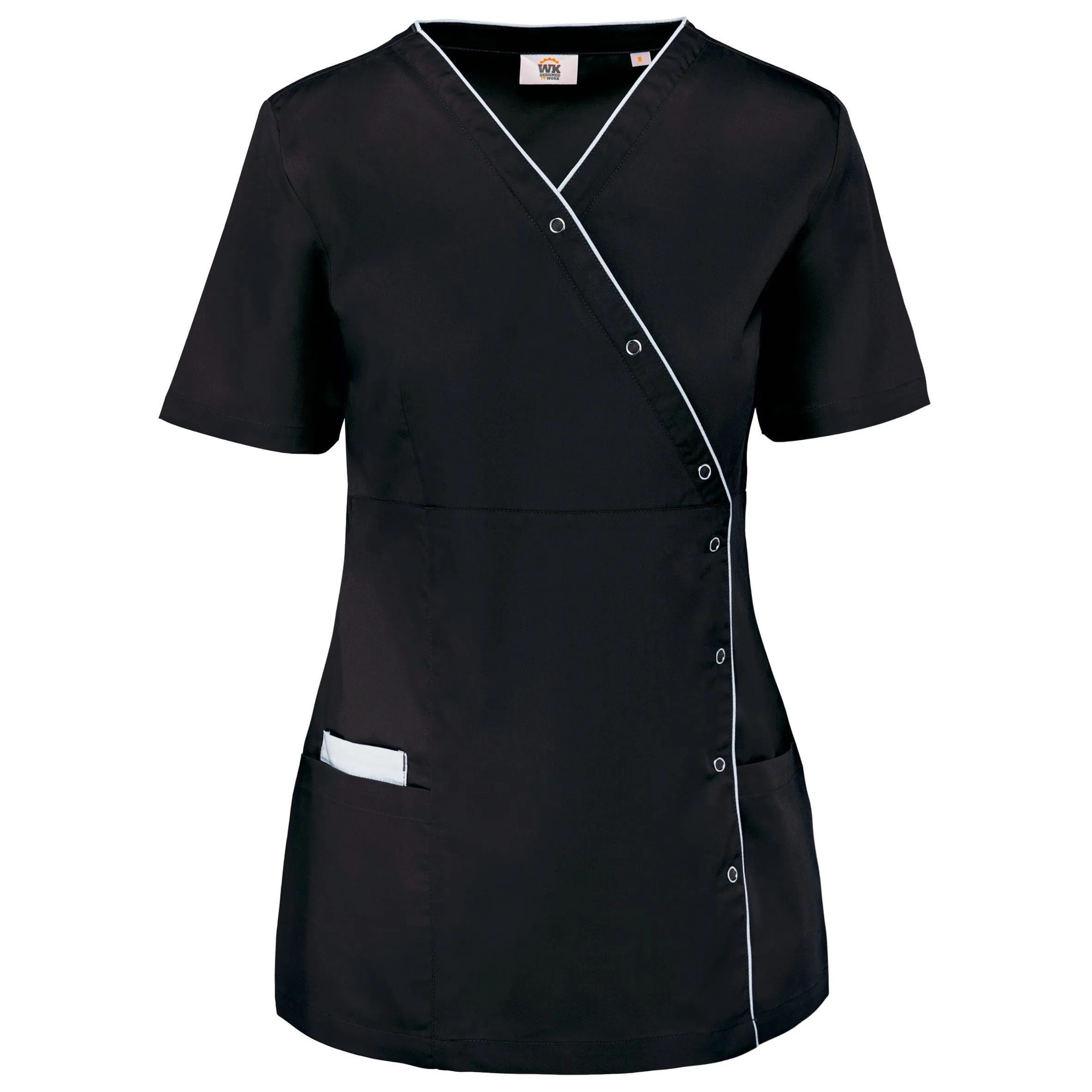 Blouse polycoton avec boutons-pression femme /WK. Designed To Work-WK506