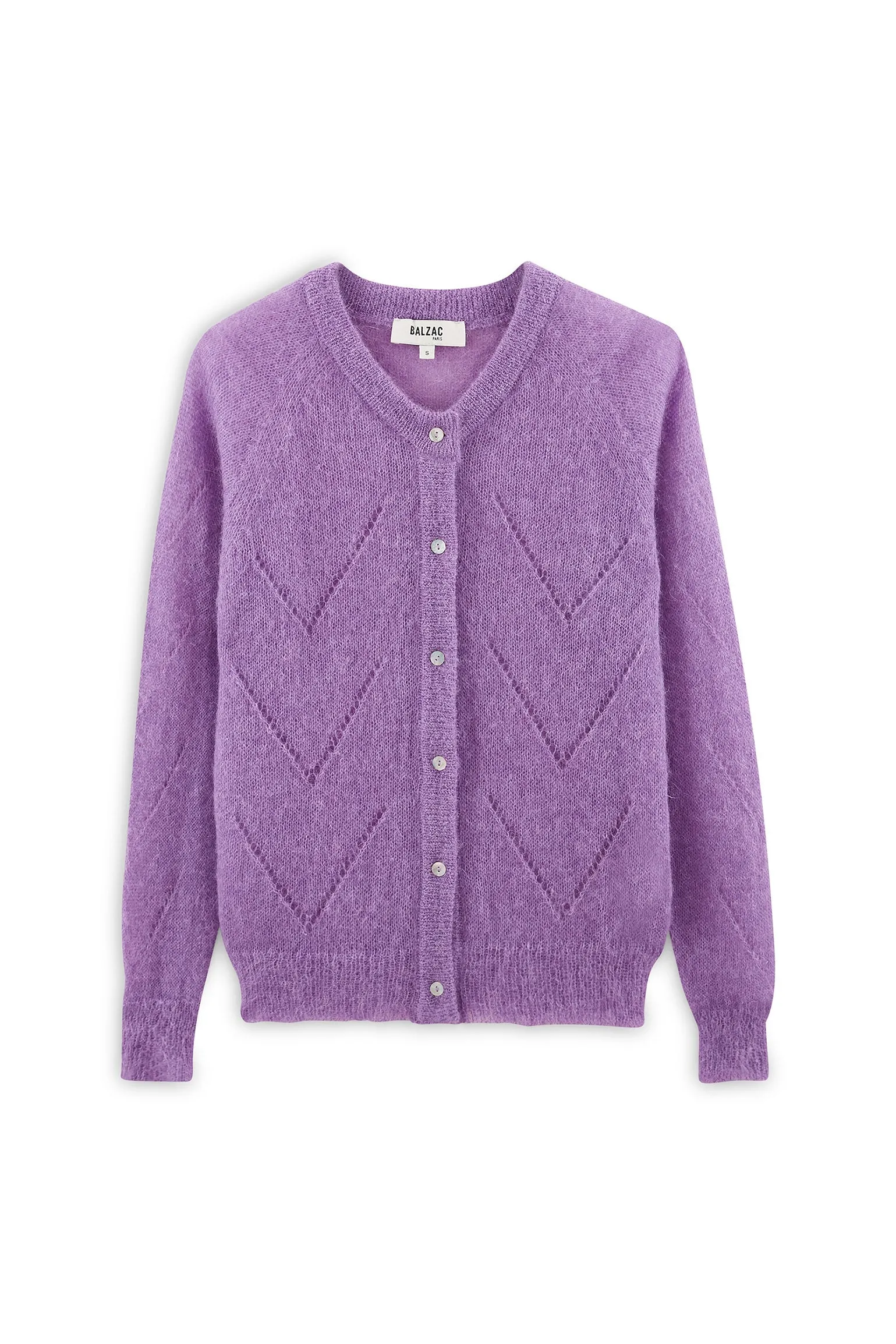CARDIGAN CALEB VIOLET