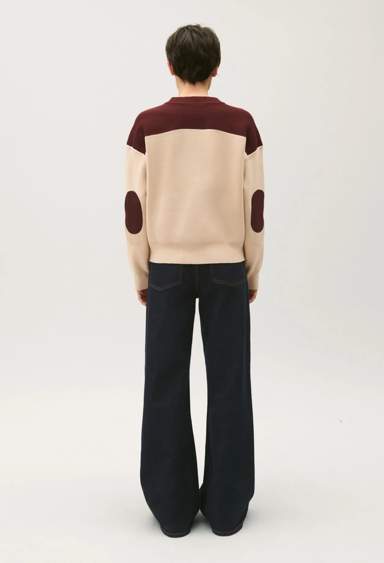 Cardigan Minimum maille bicolore | Claudie FR
