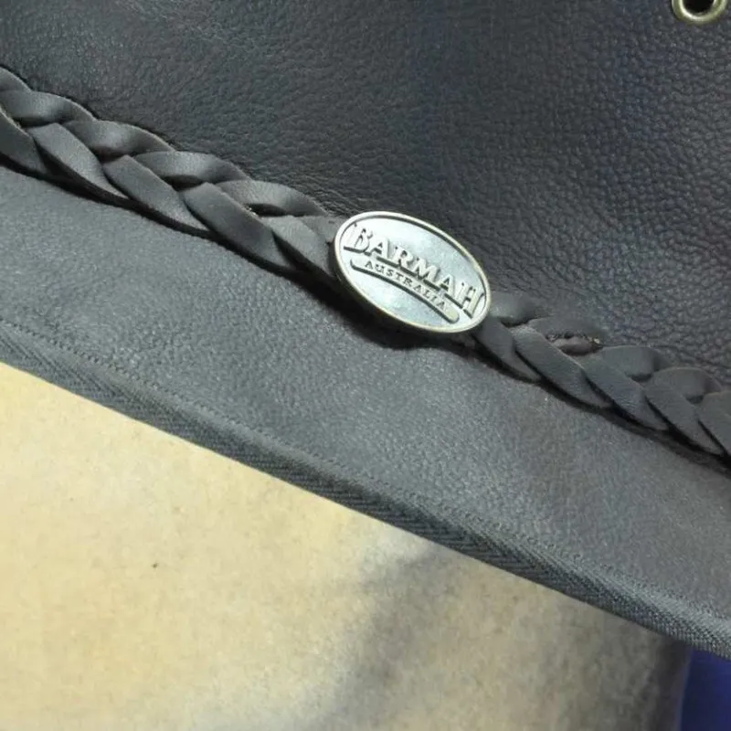 Chapeau BARMAH - Chapeaux Australiens cuir véritable - Vente en ligne