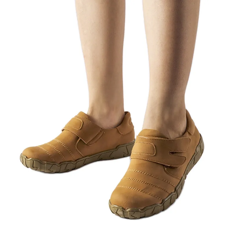 Chaussures à scratch Frencham marron brun