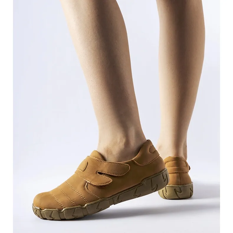 Chaussures à scratch Frencham marron brun