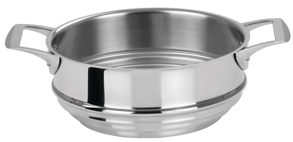 Cuit-vapeur universel Cristel 24 cm (pour casseroles de 20,22 & 24cm) Casteline