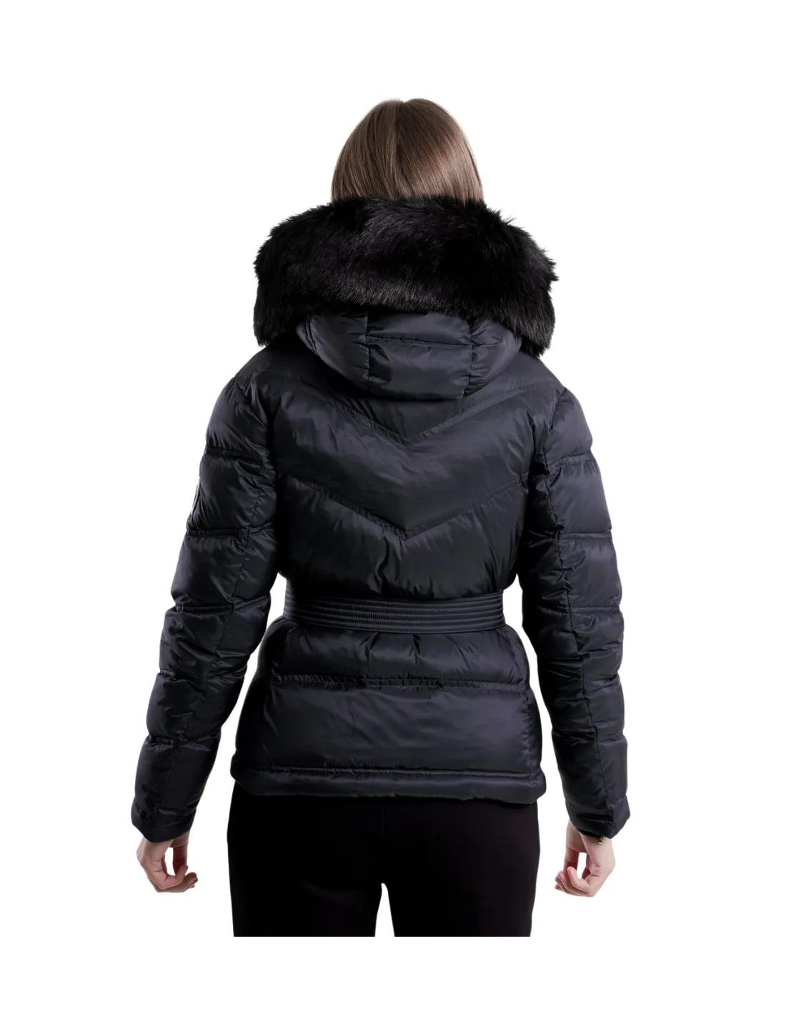 Doudoune chauffante femme Comme Des Loups Ref 61801 Noir