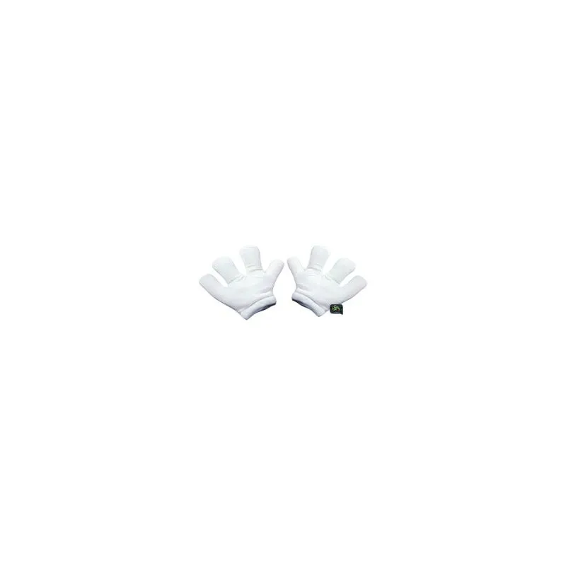 Gants de souris blanc la paire - Accessoires  pas cher