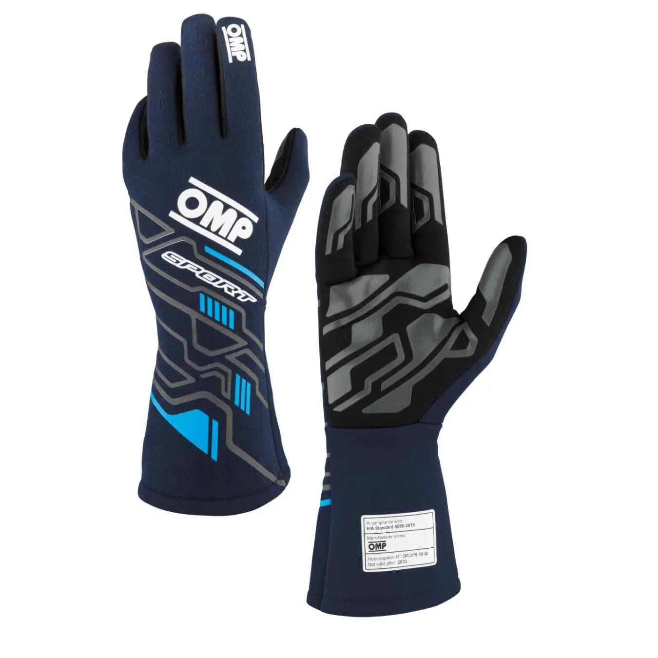 Gants OMP Sport FIA 8856 2018 2024