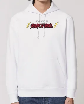 Hoodie Born to be rock n roll Par tunetoo