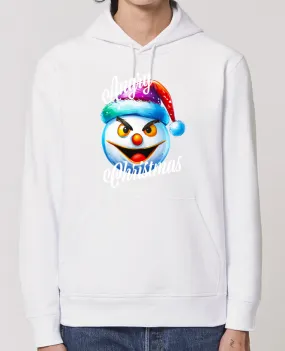 Hoodie Emoji Neige en colère. Angry Christmas Par Featheart