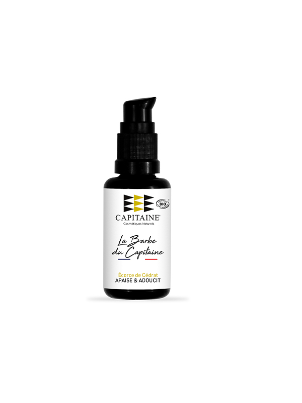 Huile barbe Bio CAPITAINE COSMETIQUES • Slow Cosmetics