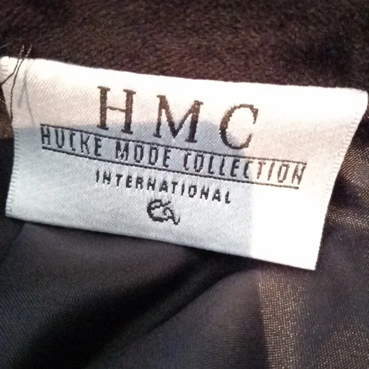 Jupe velours noir - HMC Hucke Mode Collection - taille: FR44