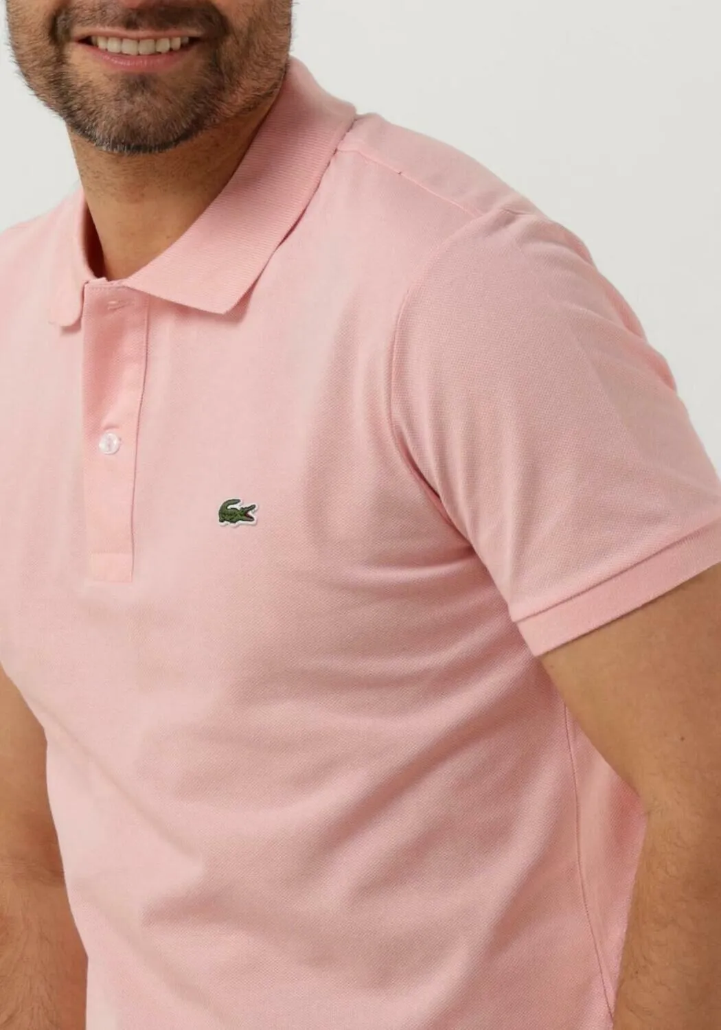 lacoste polo 1hp3 mens s/s polo 12 en rose