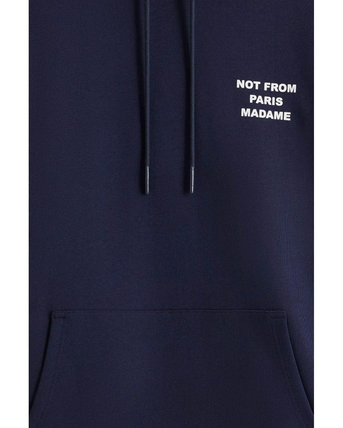 LE HOODIE SLOGAN NAVY - Drôle de Monsieur | Chez Maman Rouen