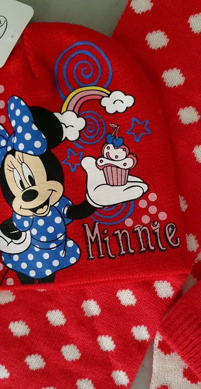 LOT de 2 bonnets et une écharpe T: 18/24mois 49/52 cm - Disney - 24 mois  | Beebs