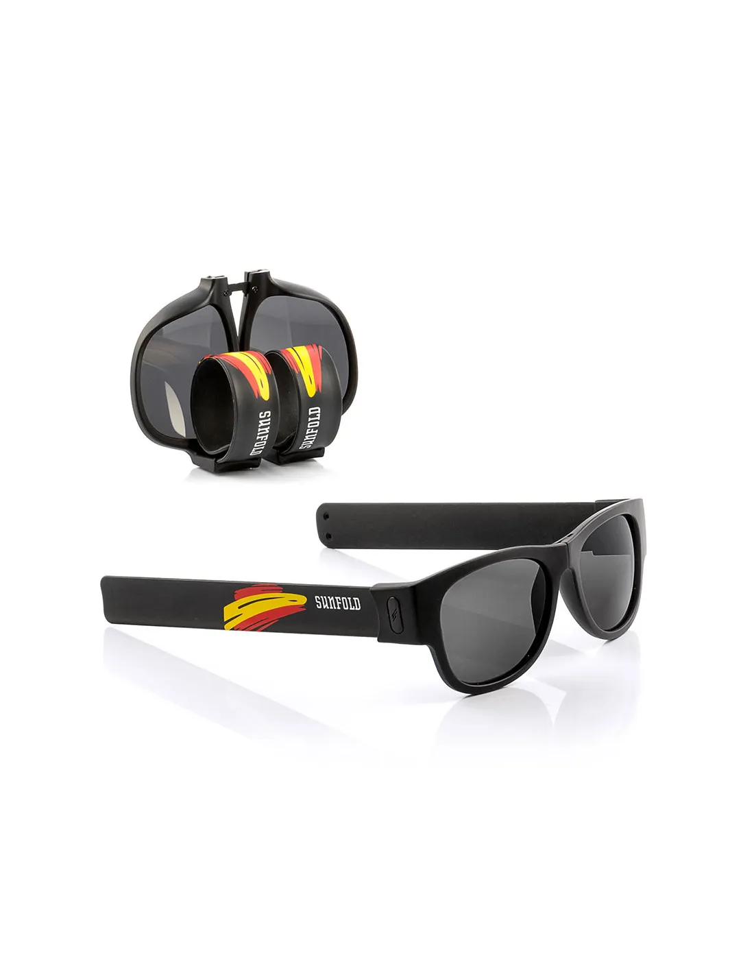 Lunettes De Soleil Roll-Up Sunfold Mundial Espagne Noir Innovagoods - 90866
