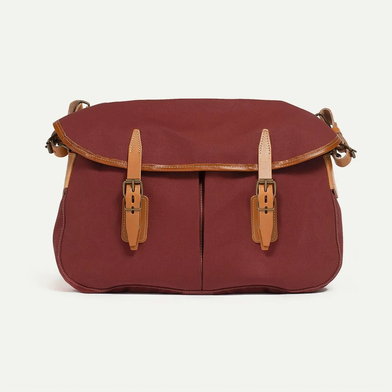 Musette du Pêcheur M - Rouge Cardinal - Bleu de Chauffe - Marques de France