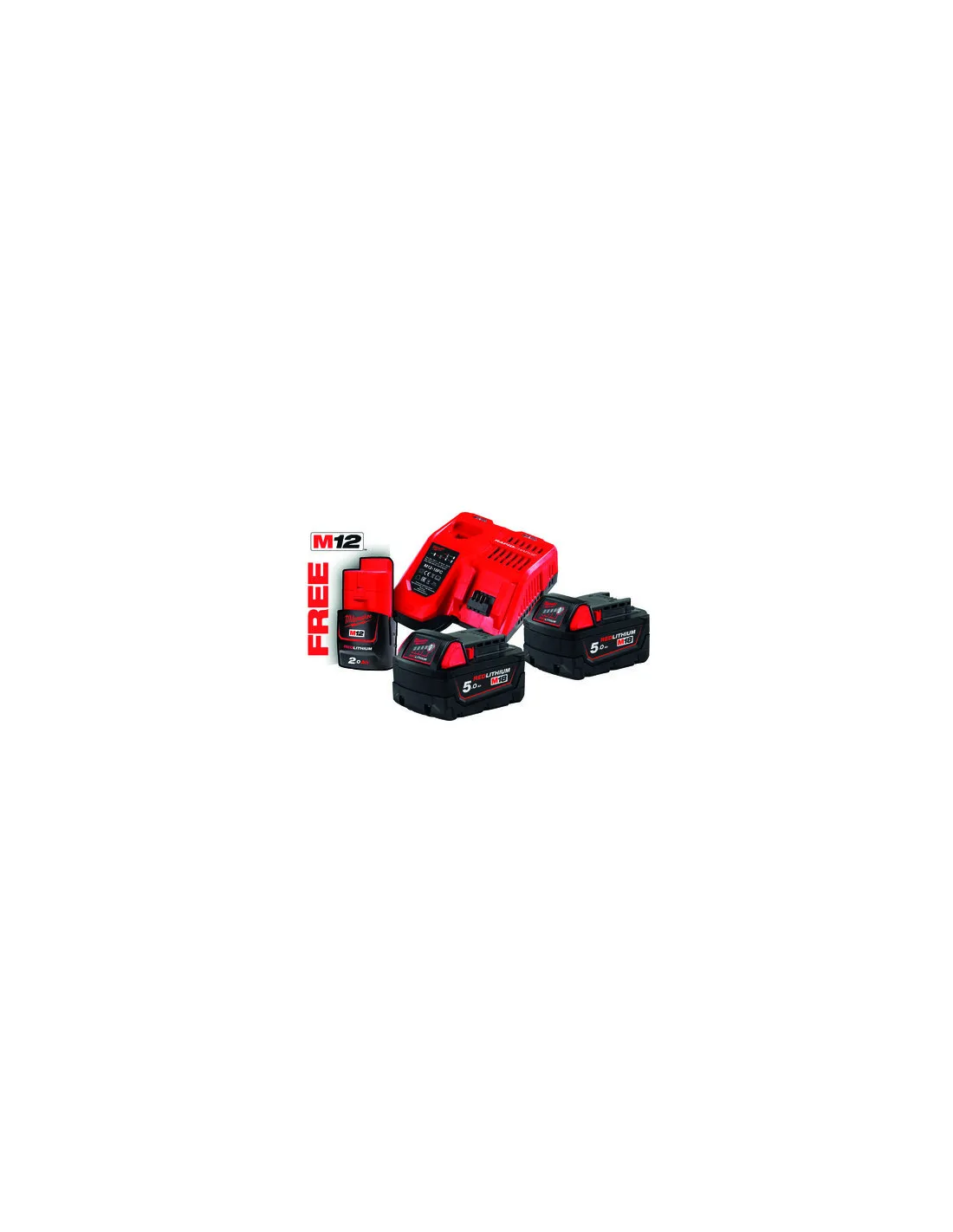 PACK NRJ 18V 5AH RED LI M18 MILWAUKEE 4933459217