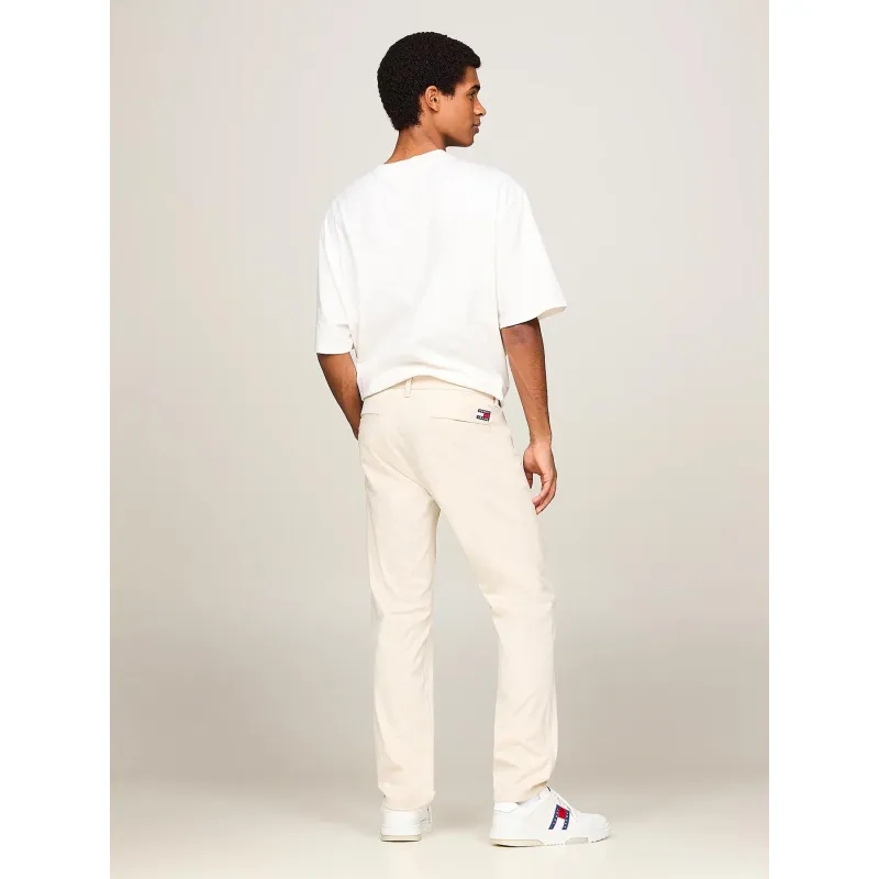 Pantalon chino austin beige homme - Tommy Jeans | wimod