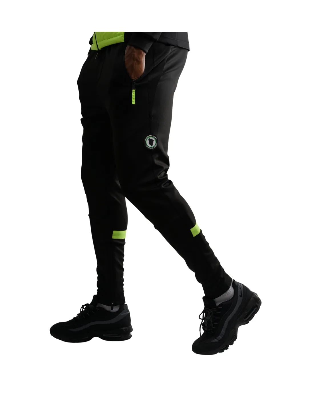 Pantalon de jogging Yamaha Comme Des Loups Ref 61323 Fluo