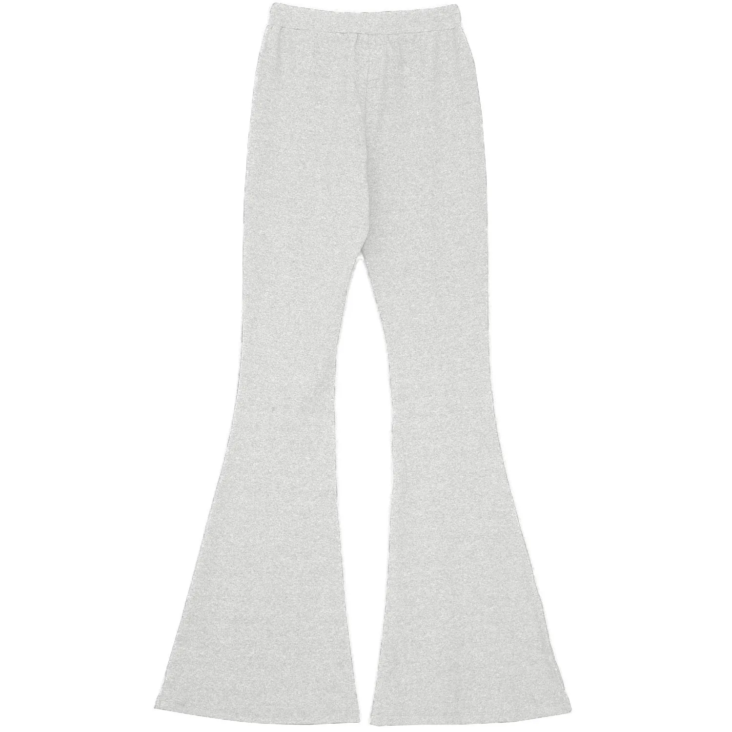 Pantalon flare Gris