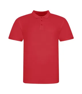 Polo just polos homme rouge Awdis