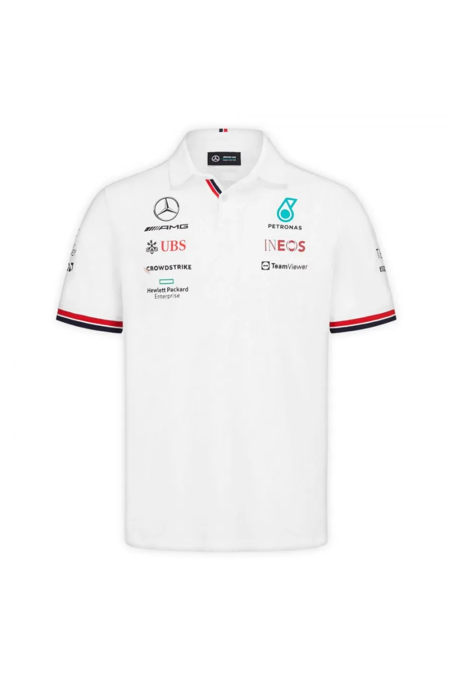Polo Mercedes F1 Blanc