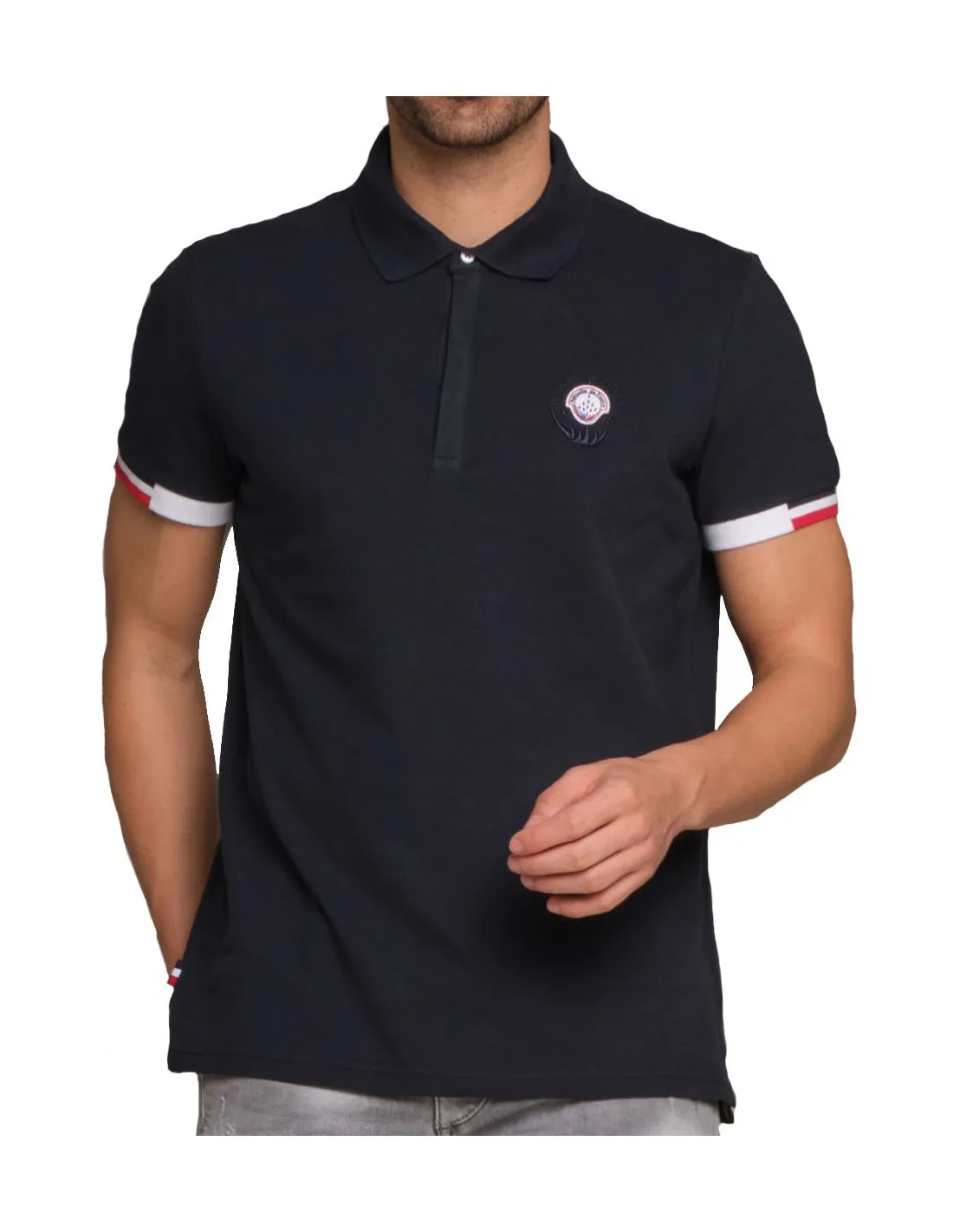 Polo Patrouille de France ref_47956 Noir