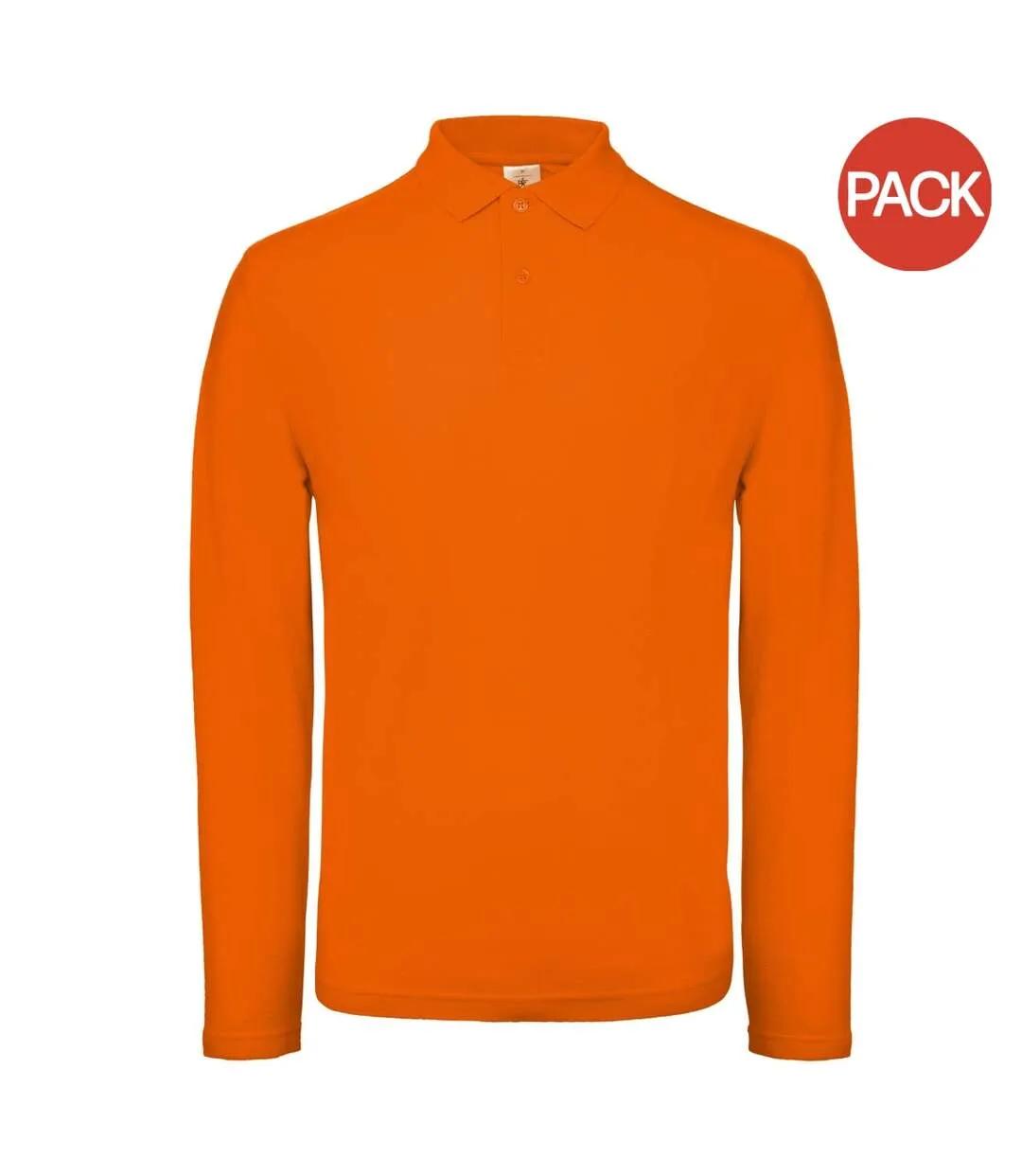 Polos id.001 homme orange vif B&C