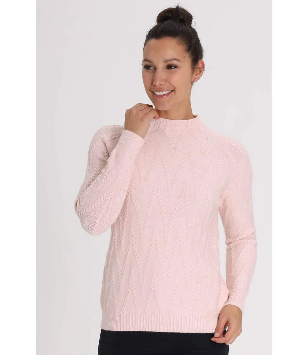 Pull col cheminée TITA