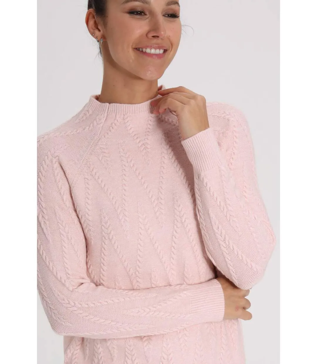 Pull col cheminée TITA