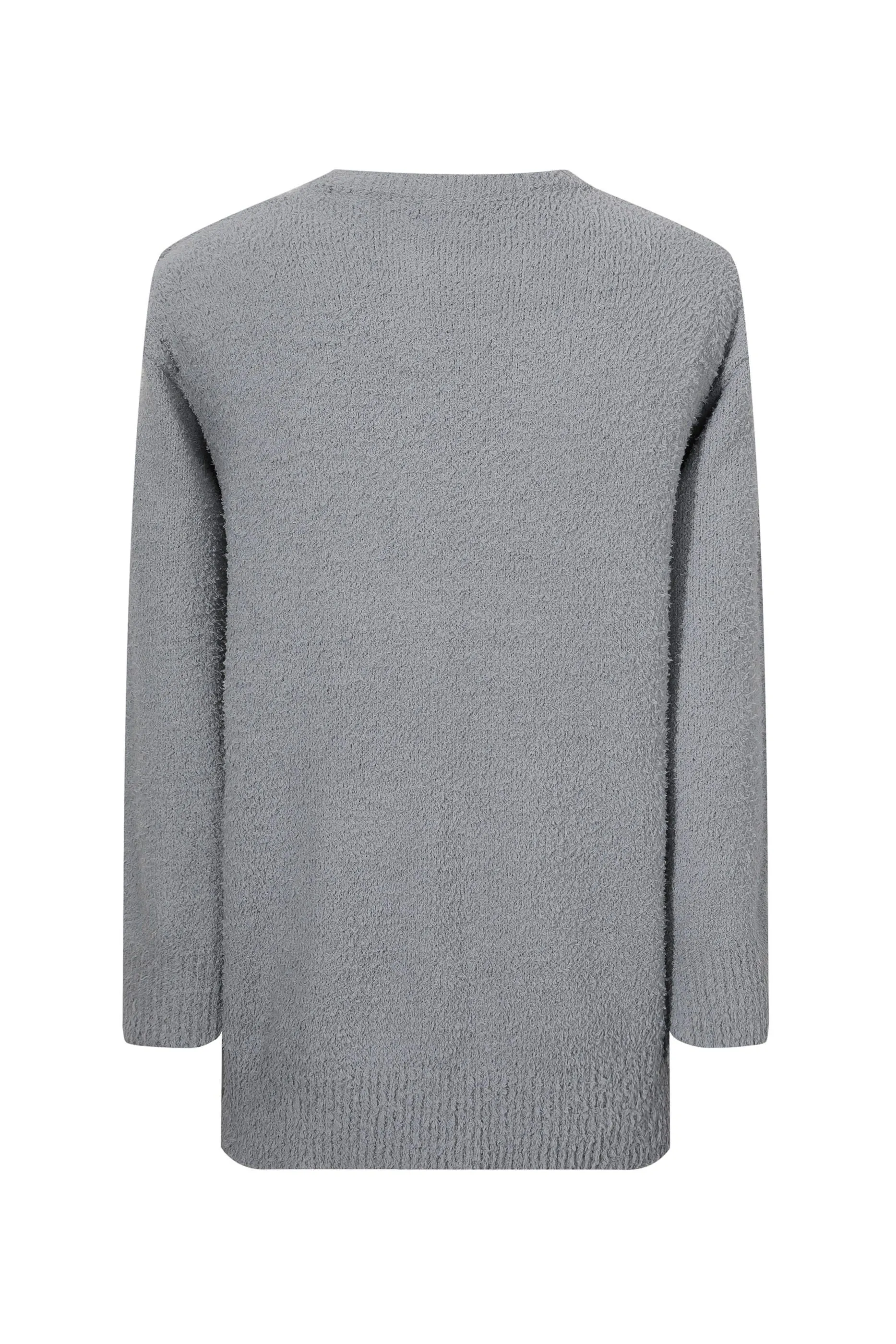 Pull effet peluche mohair