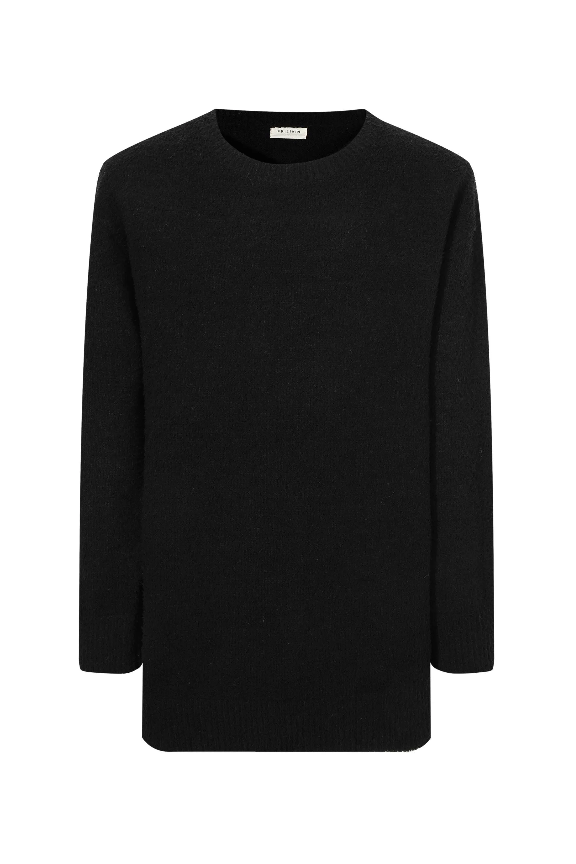Pull effet peluche mohair