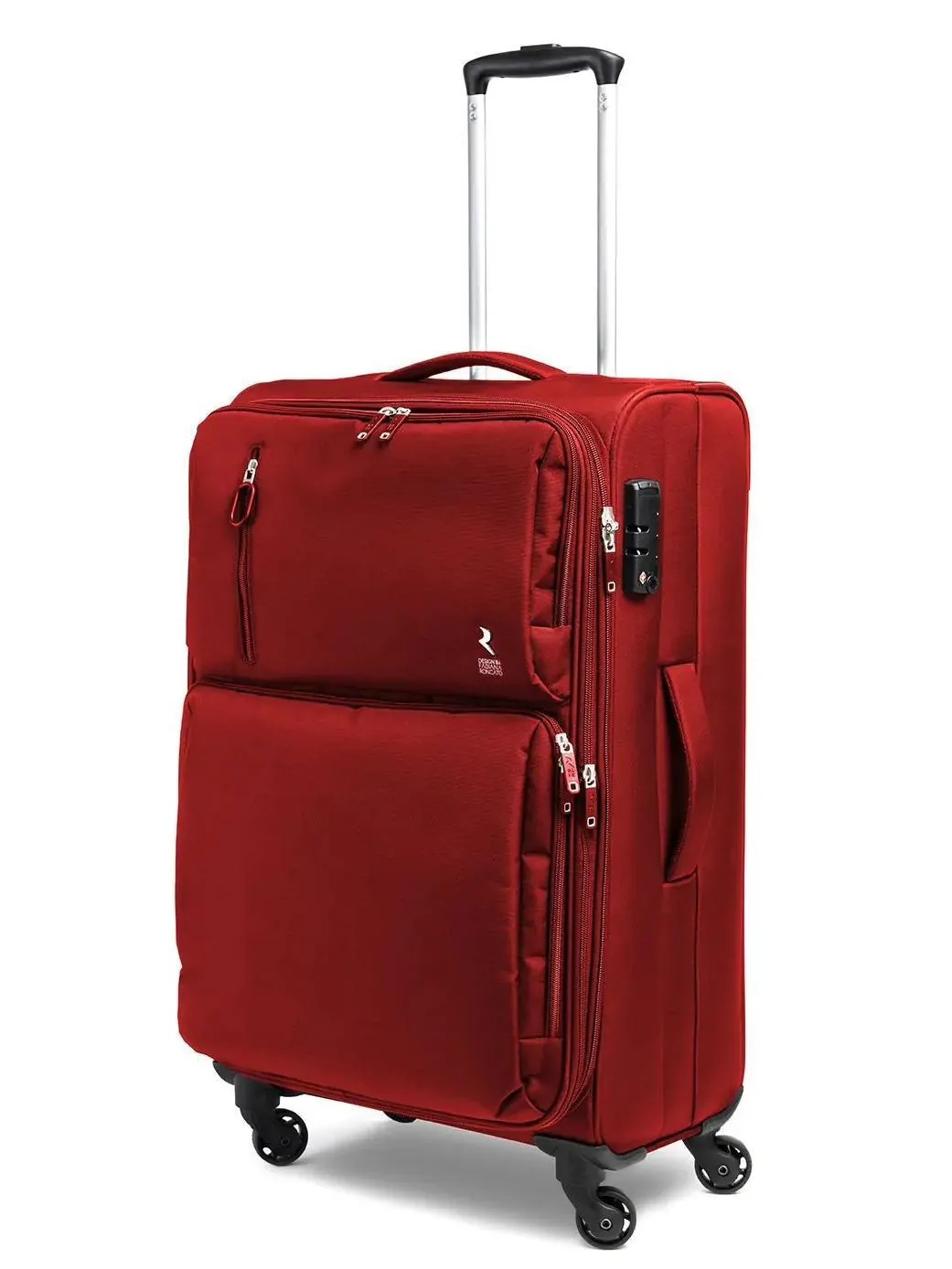 R Roncato Eco-Mood Lot De 3 Chariots : Cabine+Moyenne Et Grande Exp Rouge - Achetez À Prix Outlet!