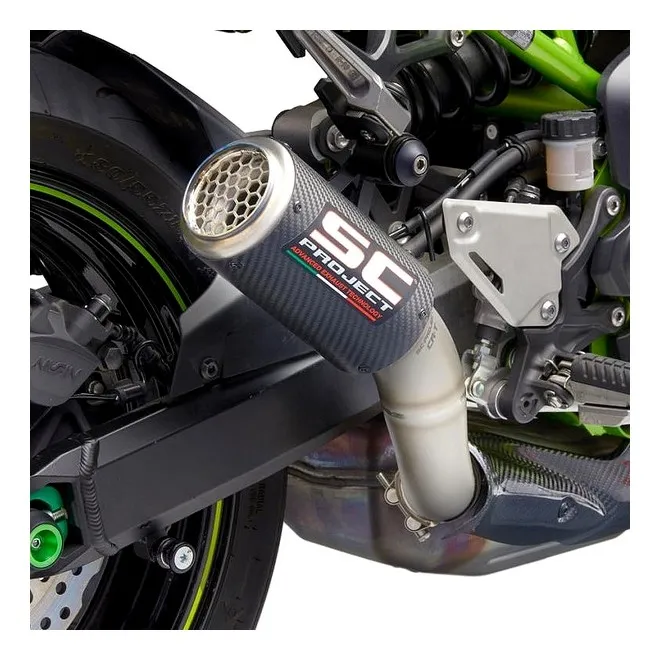 Silencieux SC Project CR-T Carbone Kawasaki Z900 (2017-2019) | Moto Shop 35