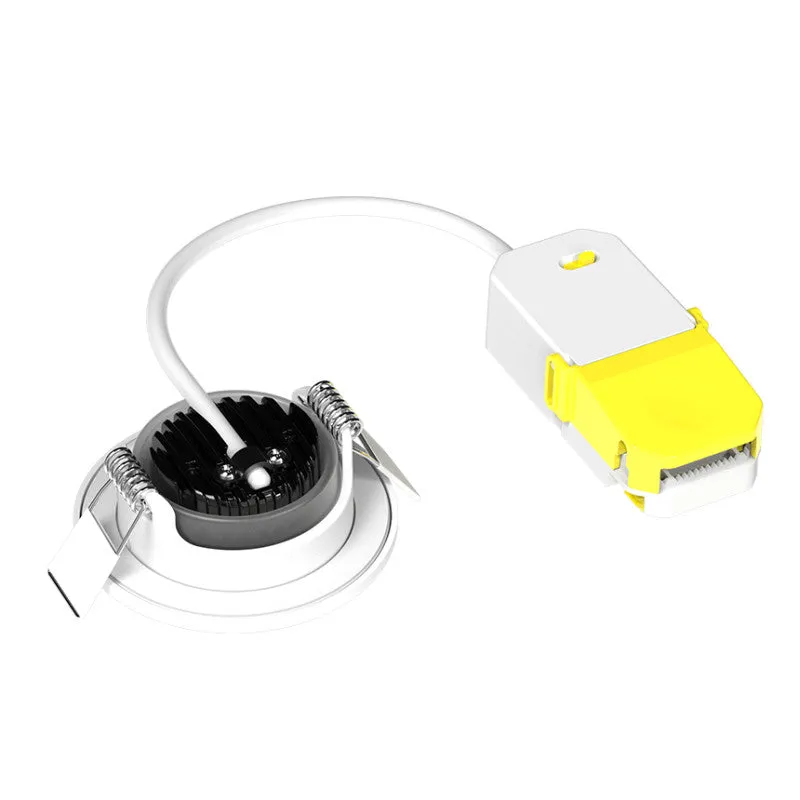 Spot LED SOLUM LIBRA S0050690D extra plat RT2012 RE2020 encastrable orientable dimmable 6W, IP65