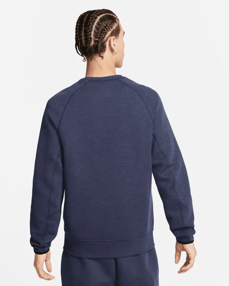 Sweat-shirt Nike Sportswear Tech Fleece Bleu Marine pour homme