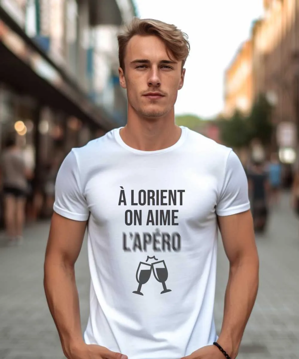 T-Shirt A Lorient on aime l'apéro