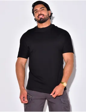 T-shirt basic col rond / 51635 - JEANS INDUSTRY