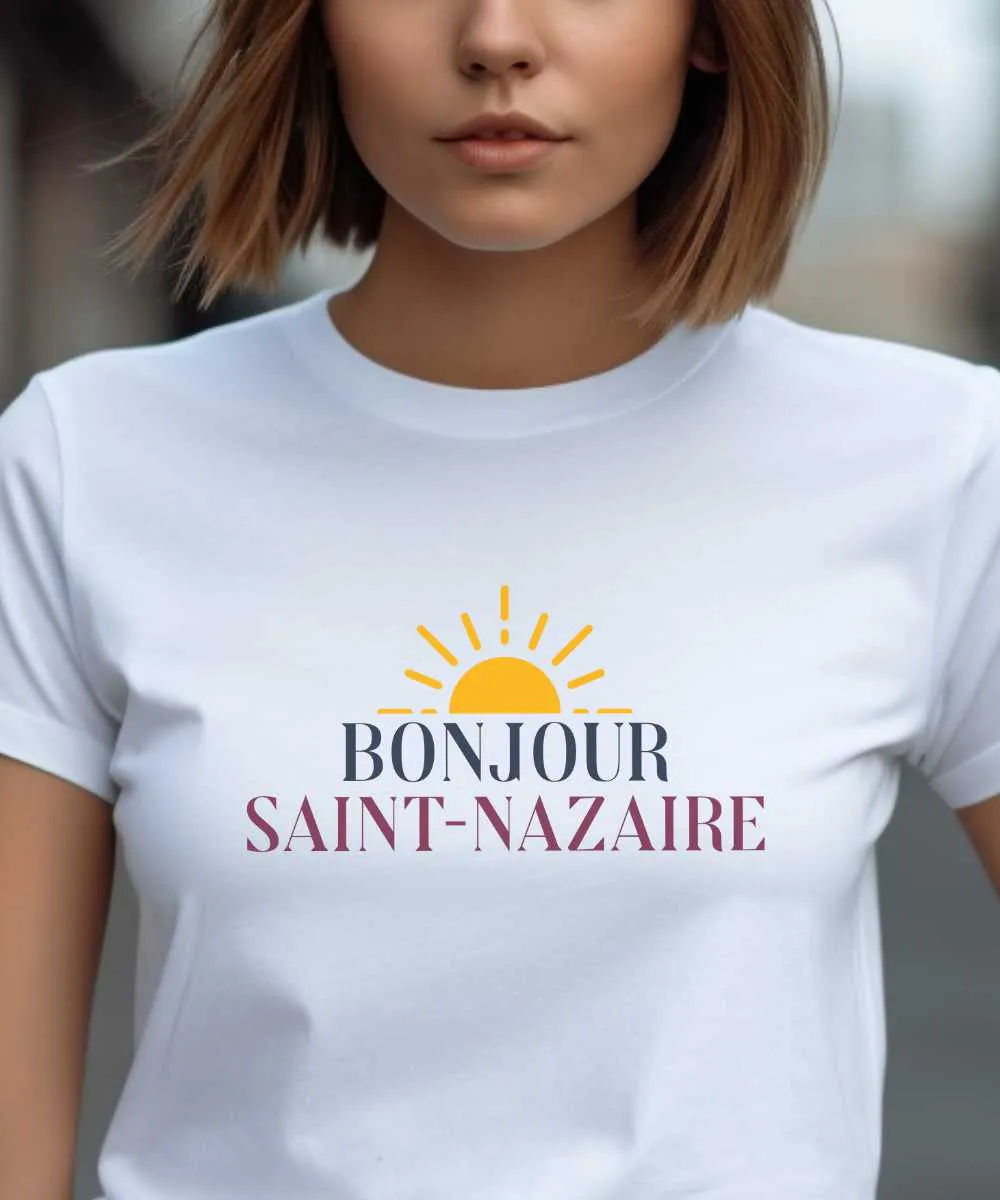 T-Shirt Bonjour Saint-Nazaire