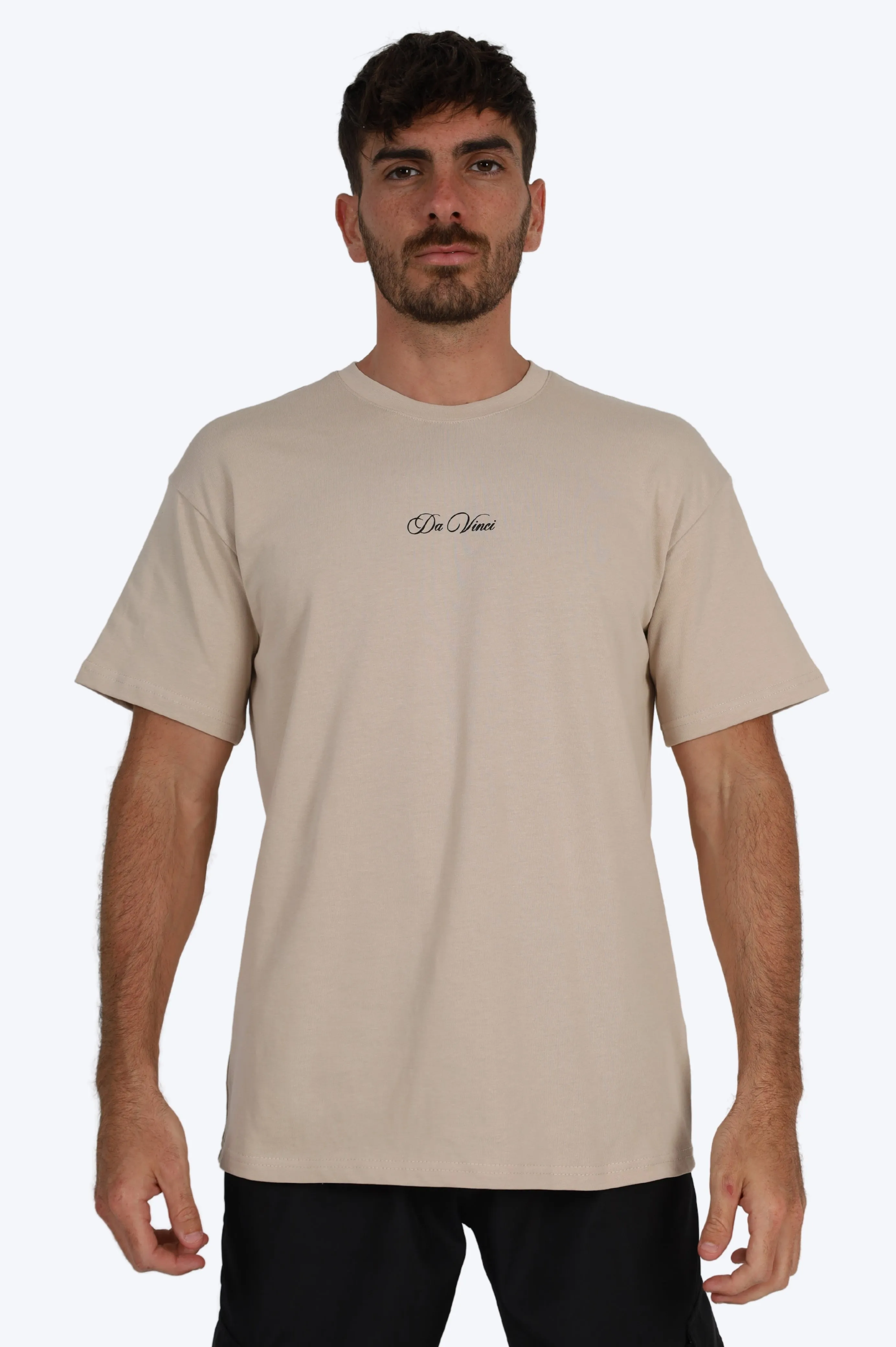 T-SHIRT DA VINCI - BEIGE