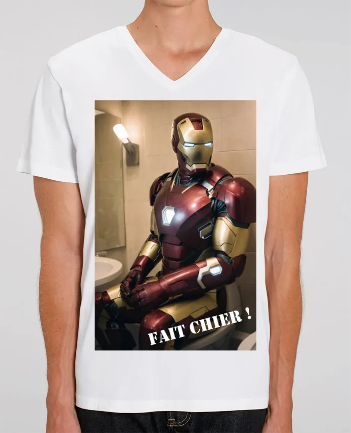 T-shirt homme Iron Man par TiA