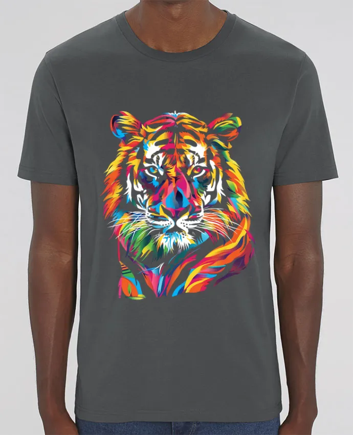 T-Shirt Illustration de Tigre stylisé par KronoArt