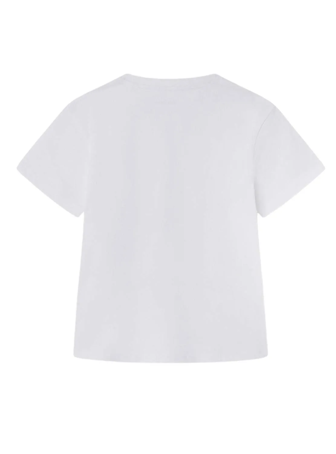 T-shirt Pepe Jeans Oda Blanc Pour Fille