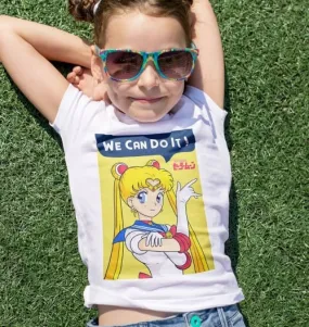 T-shirt We Can Do It avec Sailor Moon | Grafitee